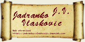 Jadranko Vlašković vizit kartica